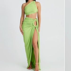 Melani The Label Viera Two Piece Set Sage Green